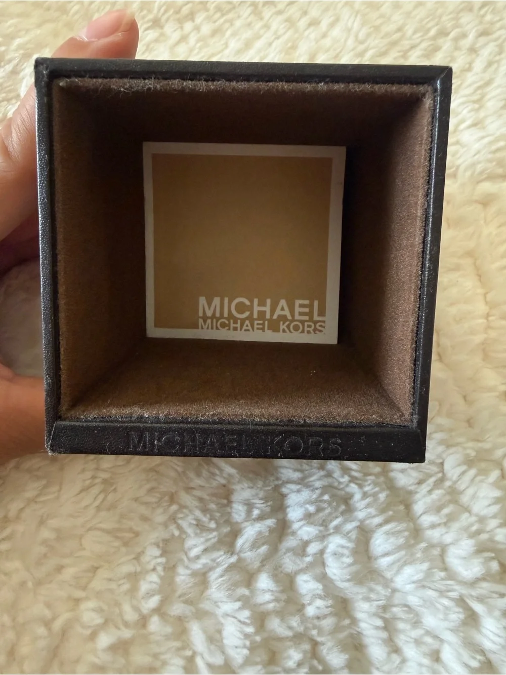 Michael Kors Light Blue Double-Wrap Leather Strap Watch